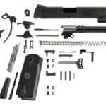 1911 complete parts kit (no frame) 9mm / black parkerized 5" government slide