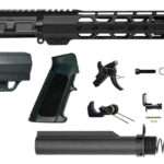 pistol build kit 5.56 | 10.5" complete upper receiver w/flash can| mf stabilizer | ts lpk