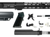 pistol build kit 5.56 | 10.5" complete upper receiver w/flash can| mf stabilizer | ts lpk
