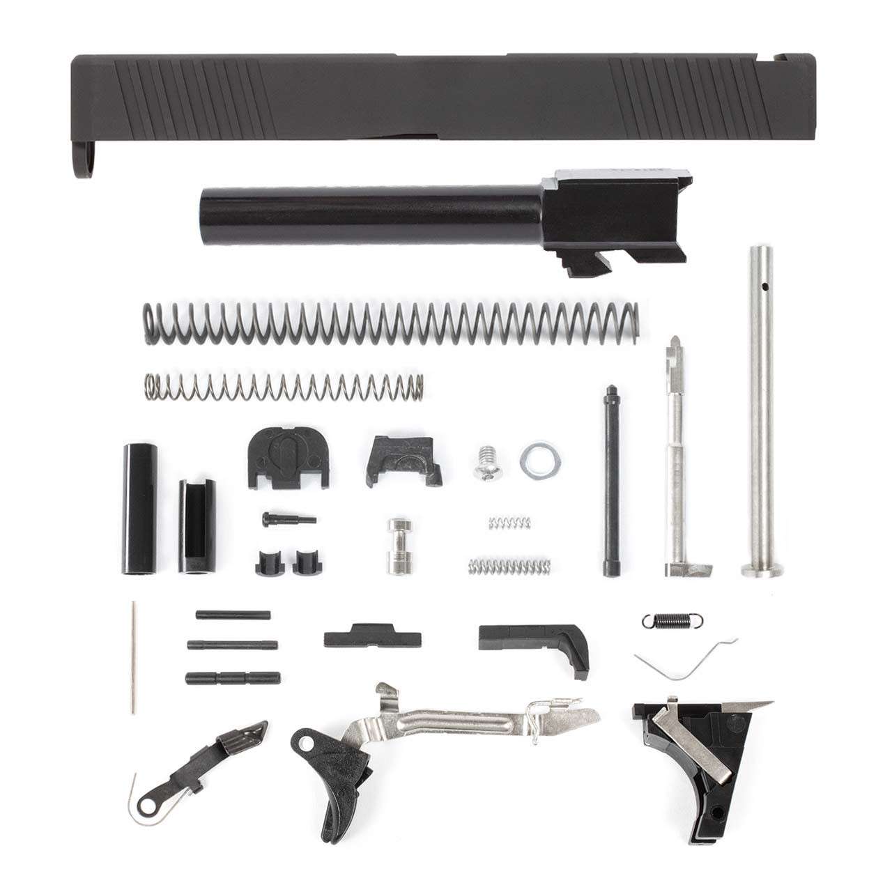 glock® 17 compatible pistol build kit w/ front & rear serrated slide glock® 17 compatible pistol build kit w/ front & rear serrated slide