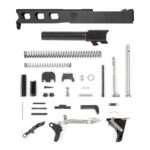 glock® 19 compatible pistol build kit w/ black lfa elite rmr cut slide