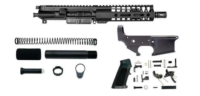 complete 7.5" 5.56 ar 15 pistol build kit complete 7.5" 5.56 ar 15 pistol build kit