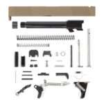 glock® 19 compatible pistol build kit w/ front & rear serrated slide
