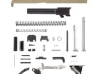 glock® 19 compatible pistol build kit w/ fde elite rmr cut slide